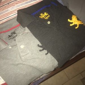 Set of 2 express polos never worn size small new